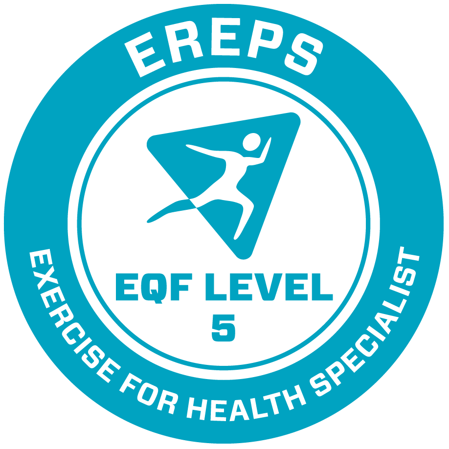 Certification logo showing EQF level